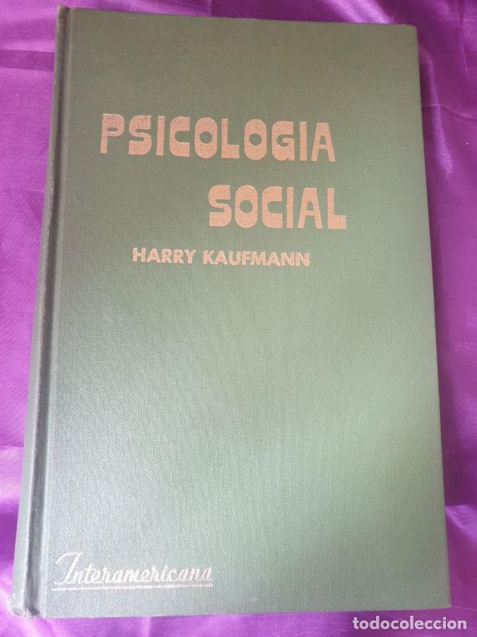 books: PSICOLOGIA SOCIAL - HARRY KAUFMANN