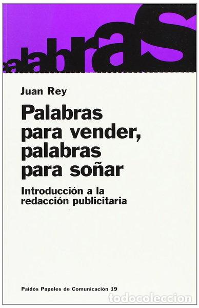 books: Palabras para vender, palabras para so&ntilde;ar- 9788449304439