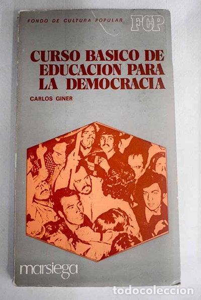 books: Curso b&aacute;sico de educaci&oacute;n para la democracia- 9788471031426
