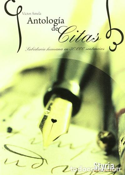 Livres: Antolog&iacute;a de citas- 9788492520480
