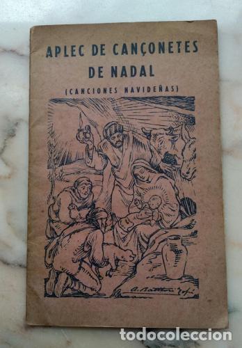 Libros: Aplec de can&ccedil;onetes de Nadal ( Canciones navide&ntilde;as) - VVAA