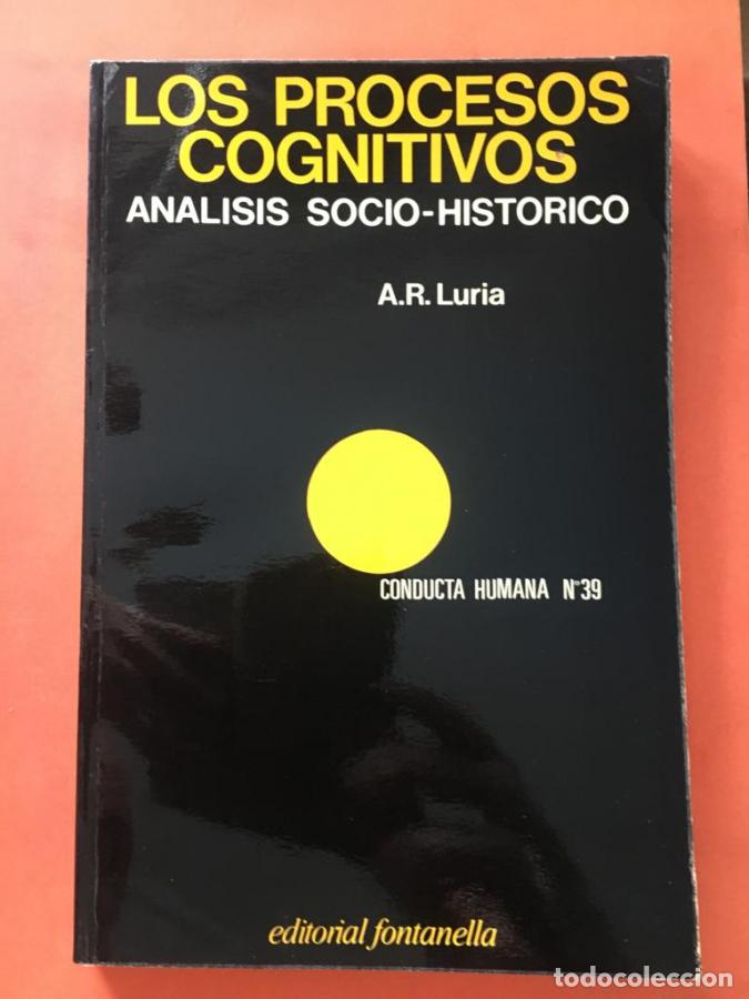 Libri di seconda mano: Los procesos cognitivos. An&aacute;lisis socio-hist&oacute;rico - Luria, A.R.
