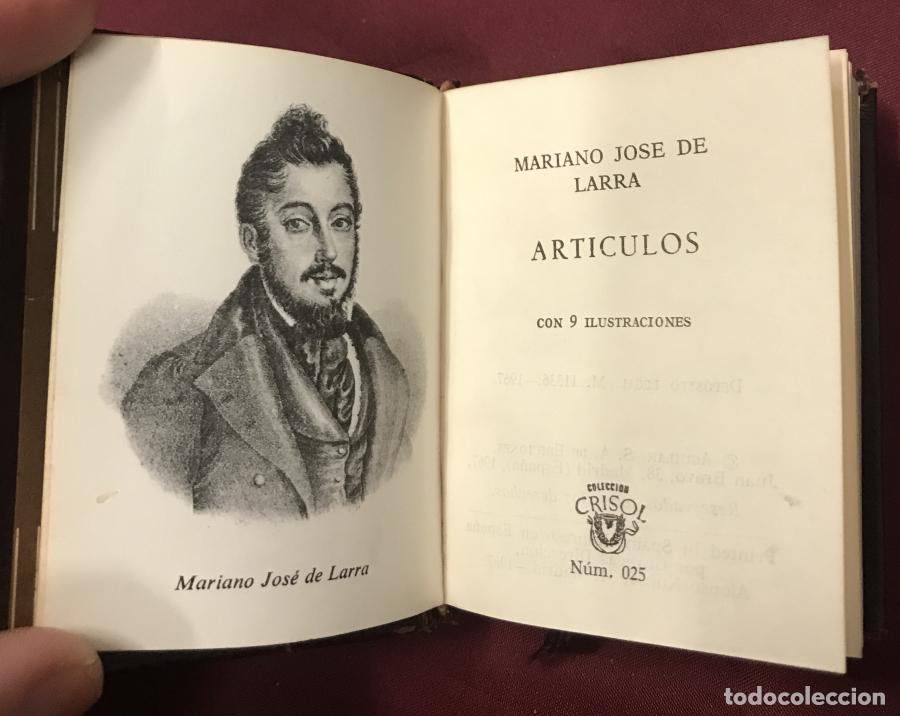 Libros: Art&iacute;culos - De Larra, mariano Jos&eacute; - Foto 3