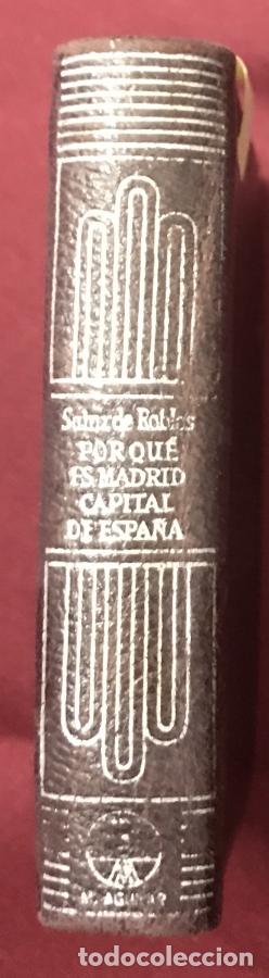 Livres: Por que es Madrid capital de Espa&ntilde;a ( Tema de interpretacion hist&oacute;rica) - Sainz de Robles, Federico