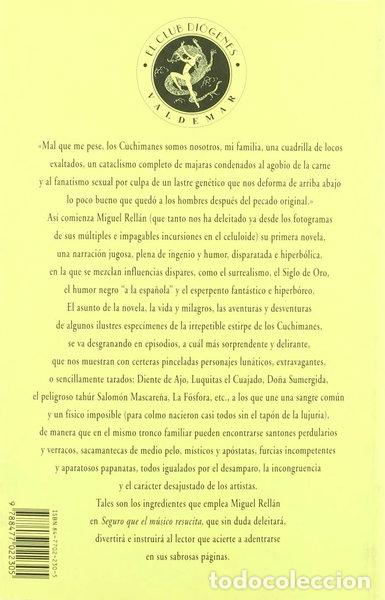 Libros: Seguro que el m&uacute;sico resucita- 9788477022305