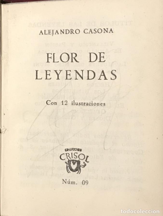 Libros: Flor de Leyendas - Casona, Alejandro - Foto 3