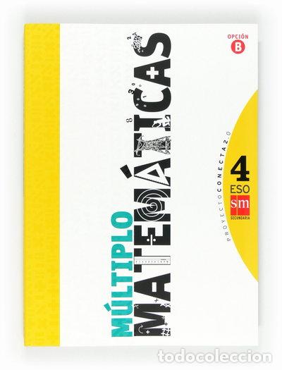 Livros em segunda m&atilde;o: Matem&aacute;ticas B, M&uacute;ltiplo. 4 ESO. Conecta 2.0- 9788467553468