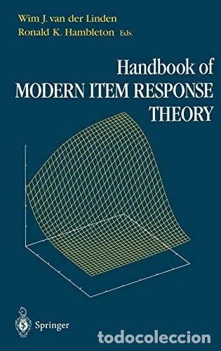 Livres: Handbook of Modern Item Response Theory- 9780387946610