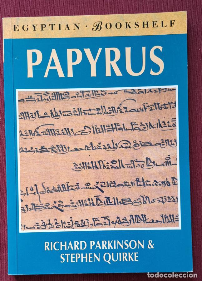 Libros: Papyrus (Egyptian Bookshelf) - R. B. Parkinson