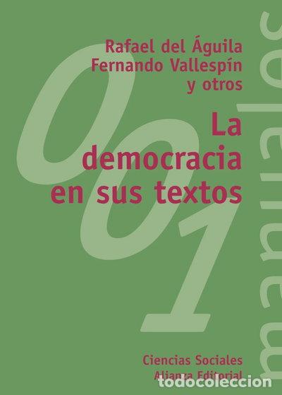 B&uuml;cher: La democracia en sus textos- 9788420681702
