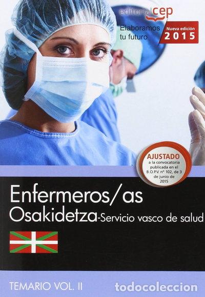 Libri di seconda mano: Enfermera/o Servicio vasco de salud-Osakidetza. Temario. Vol.II- 9788468158617