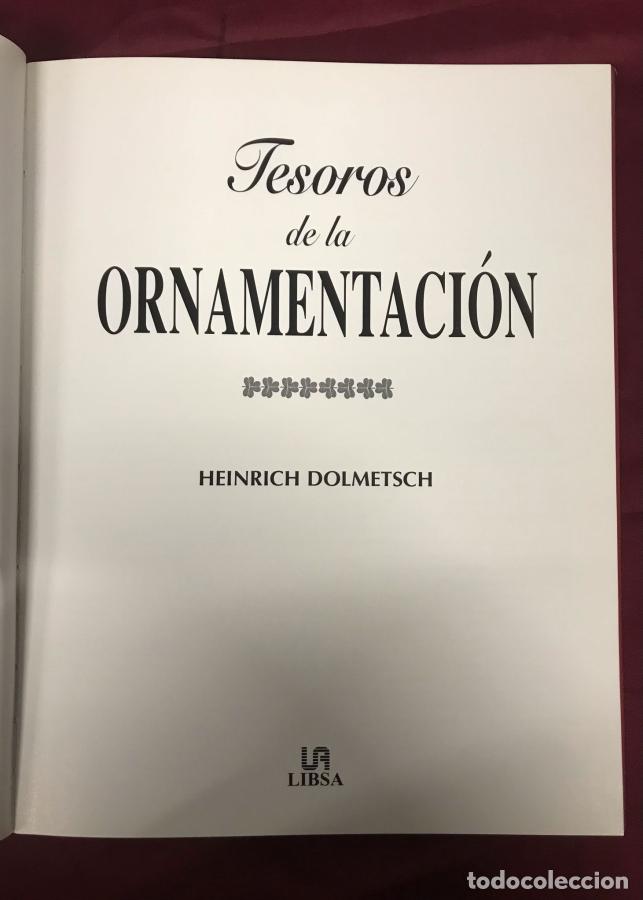 Libros: Tesoros De La Ornamentaci&oacute;n - Dolmetsch, Heinrich - Foto 3