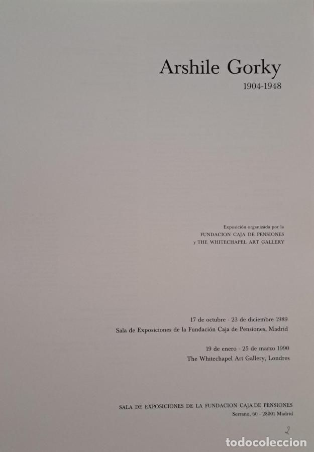 Libros: Arshile Gorky (1904-1948) - - Foto 2