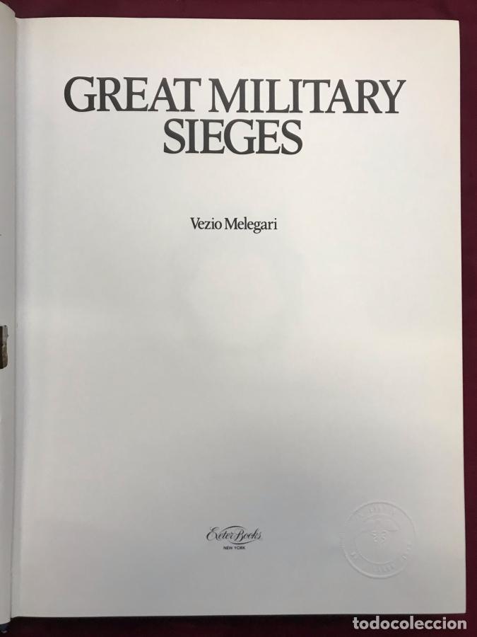Libros: Great military sieges - Melegari, Vezio - Foto 2