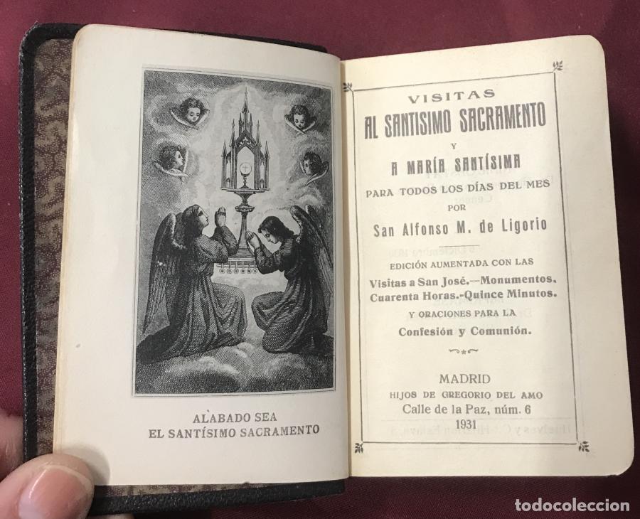 Libros: Visitas al Sant&iacute;simo Sacramento y a Mar&iacute;a Sant&iacute;sima, para todos los d&iacute;as del mes. Edici&oacute;n aumentada
