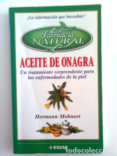 Libros: Aceite de onagra- 9788441408319