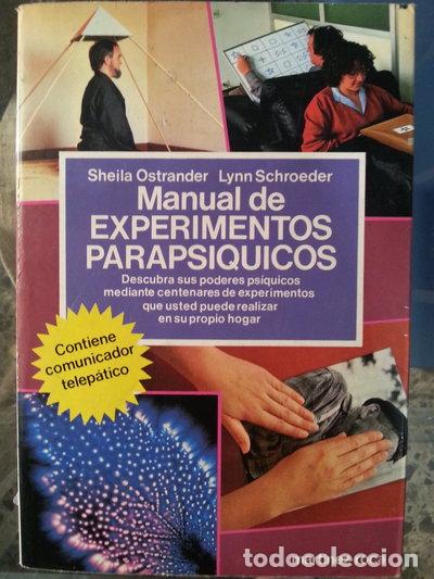 Libros: Manual de experimentos paraps&iacute;quicos- 9788427005648