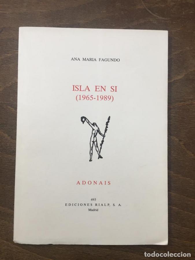 Libri di seconda mano: Isla en s&iacute; (1965-1989) - Fagundo, Ana Mar&iacute;a