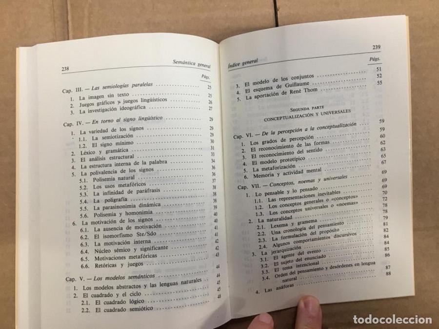 Libros: Sem&aacute;ntica general - Pottier, Bernard - Foto 2