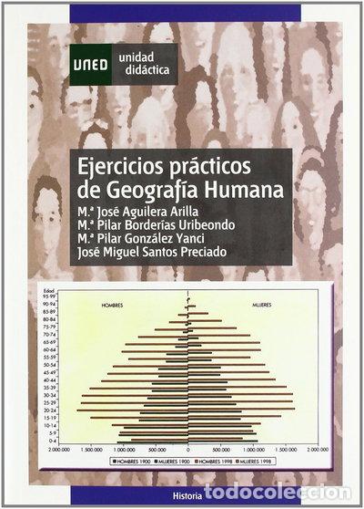 Libros: Ejercicios pr&aacute;cticos de geograf&iacute;a humana- 9788436228618