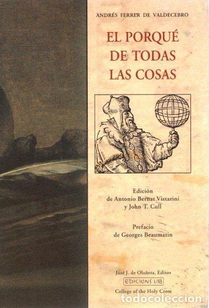 Libros: El porqu&eacute; de todas las cosas - Andr&eacute;s Ferrer de Valdecebro
