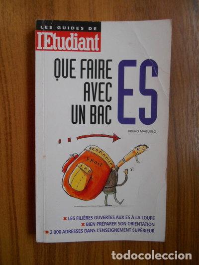 Libros: Que faire avec un bac ES- 9782867457708