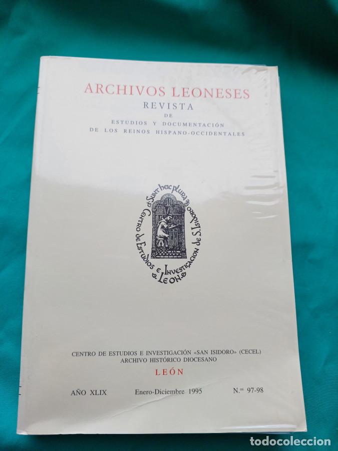 Libros: Archivos Leoneses. Revista de Estudios y Documentaci&oacute;n de los Reinos Hispano-occidentales. A&ntilde;o XLIX