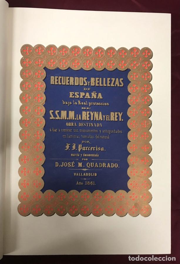 Libros: Recuerdos y Bellezas de Espa&ntilde;a. Valladolid. 1861 - Quadrado, Jos&eacute; M&ordf;. y Francisco J. Parcerisa