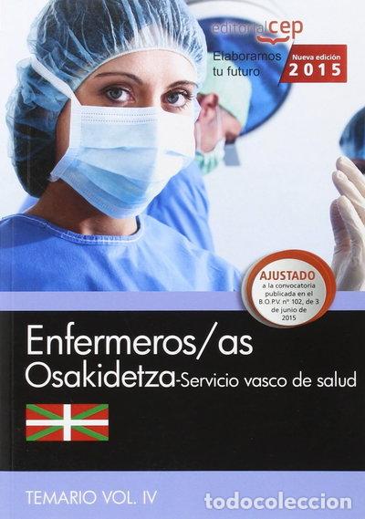 Libri di seconda mano: Enfermera/o Servicio vasco de salud-Osakidetza. Temario. Vol.IV- 9788468158631