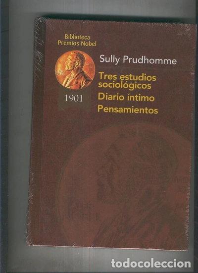 Livros em segunda m&atilde;o: Tres estudios sociol&oacute;gicos ; Diario &iacute;ntimo ; Pensamientos- 9788484470922