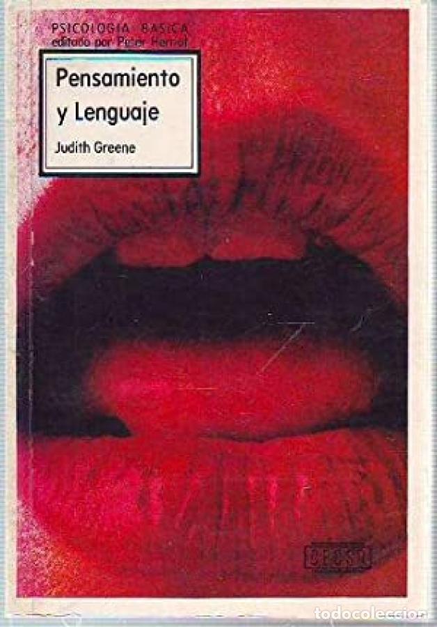 Libros: PENSAMIENTO Y LENGUAJE. - GREENE Judith.