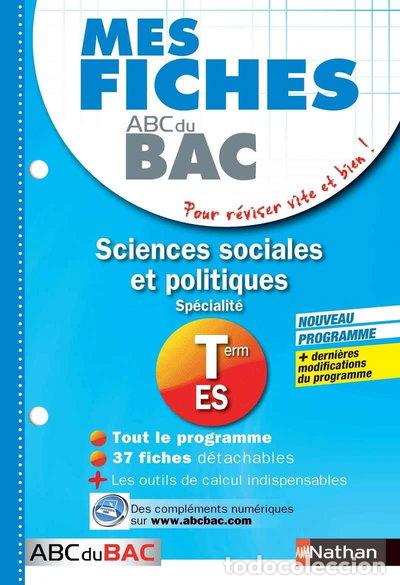 Libri di seconda mano: Mes fiches ABC du BAC Sciences sociales et politiques Term ES- 9782091879796