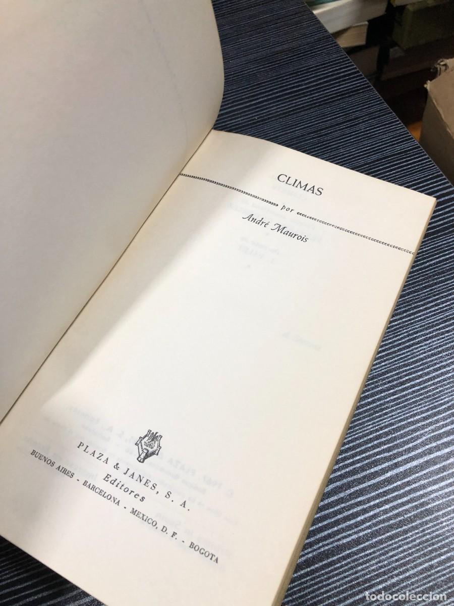 Libros: Climas Andr&eacute; Maurois - Foto 2