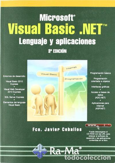 Livres: Microsoft Visual Basic .NET. Lenguaje y aplicaciones- 9788499640204