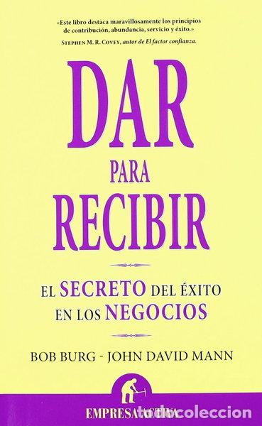 Libros: Dar para recibir- 9788492452071