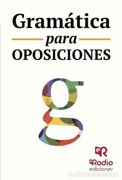 Libros: Gram&aacute;tica para oposiciones- 9788416506613
