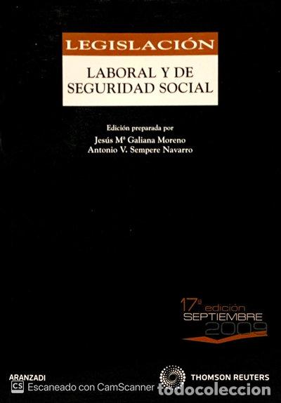 Libros: Legislaci&oacute;n Laboral y de Seguridad Social- 9788499032832