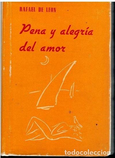 Libros: Pena y alegr&iacute;a del amor y otros versos- 9788440078377