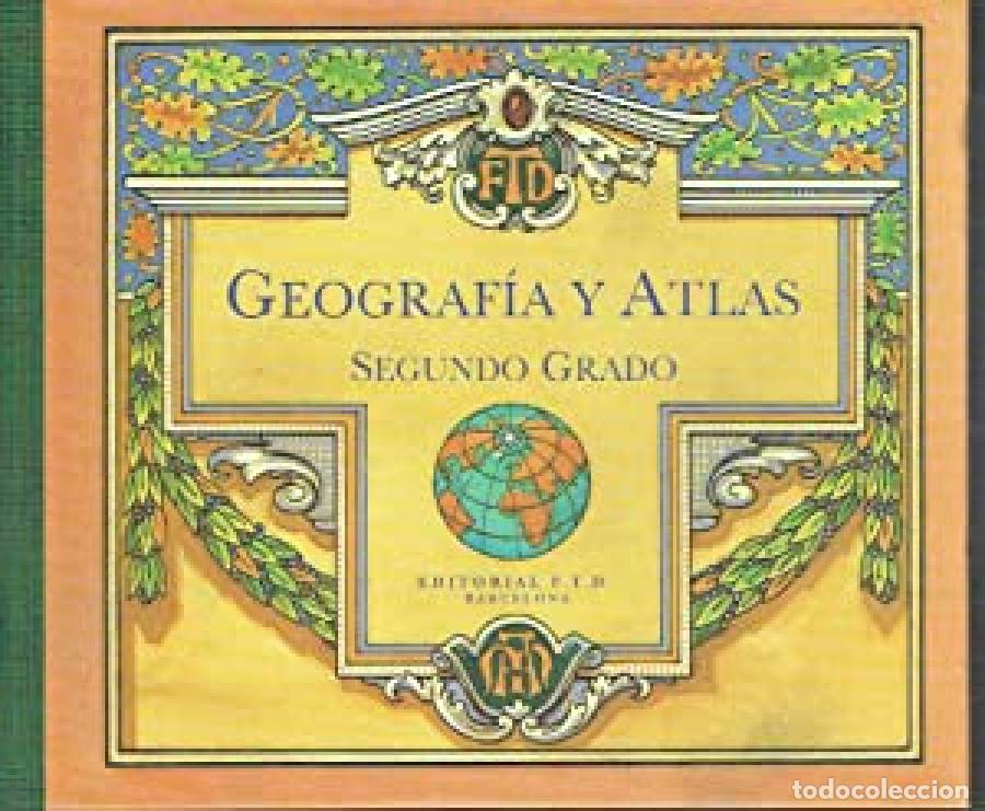 Libros: GEOGRAFIA - ATLAS SEGUNDO GRADO - VVAA