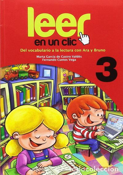 Libros: Leer en un clic libro de lectura 3&ordm; curso- 9788497329200