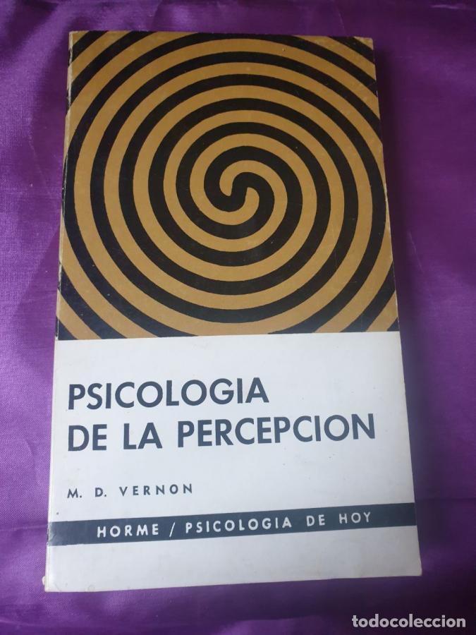 Libros: PSICOLOGIA DE LA PERCEPCION. - VERNON, M. D.