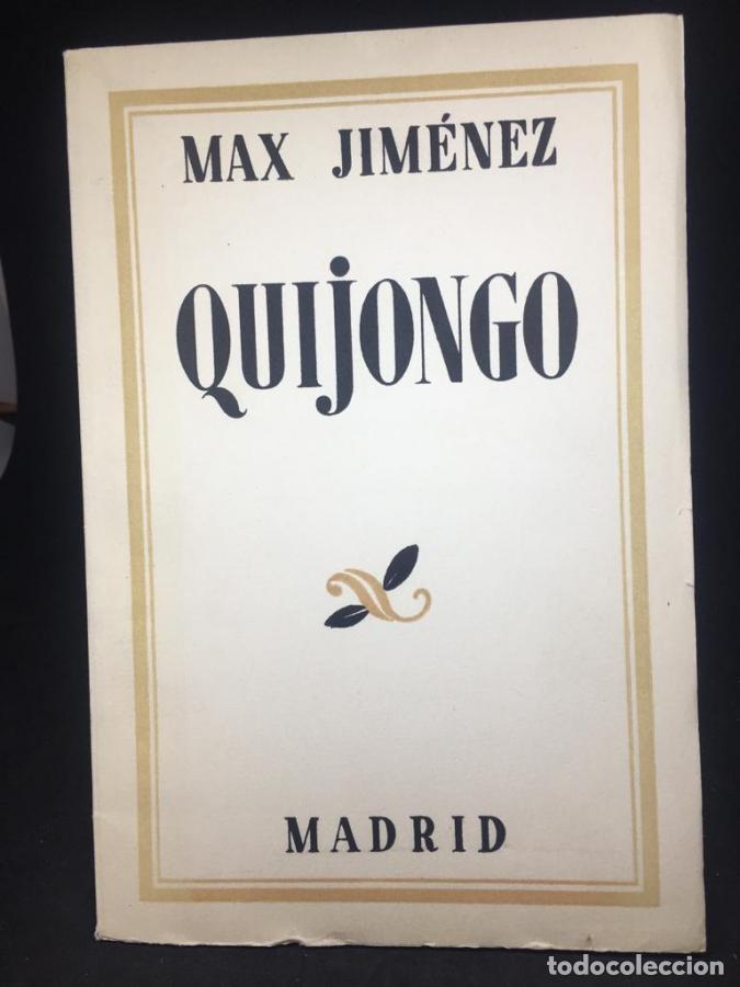 B&uuml;cher: Quijongo - Jim&eacute;nez, Max