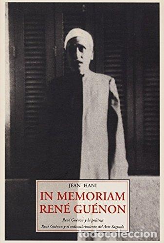 Libros: IN MEMORIAM RENE GUENON - HANI, JEAN