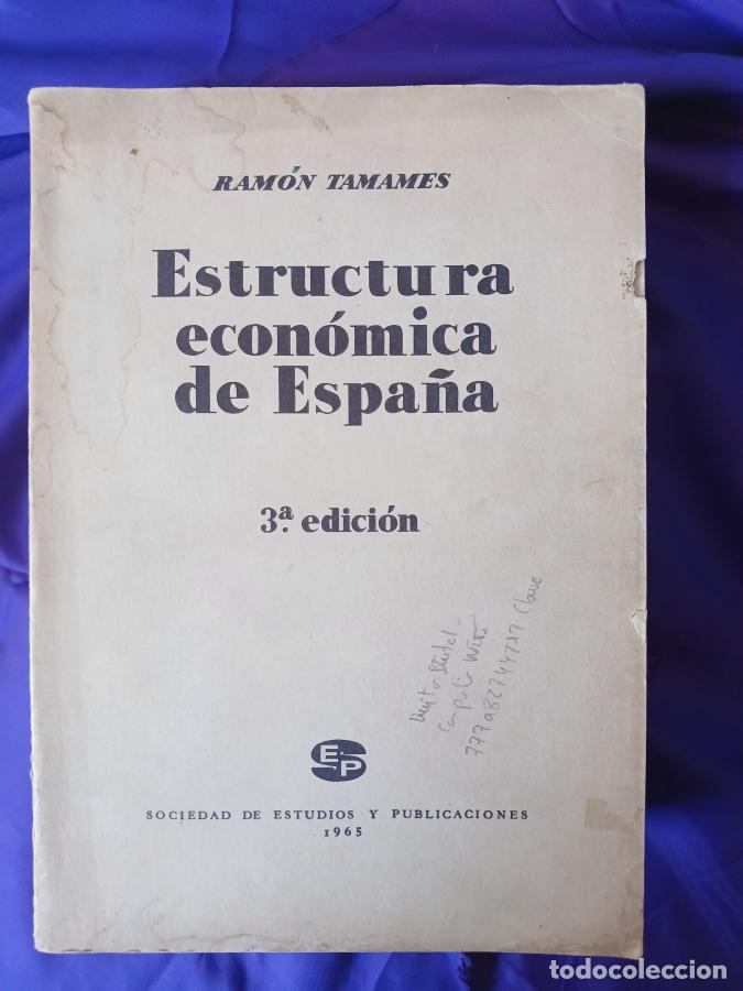 books: Estructura econ&oacute;mica de Espa&ntilde;a - Tamames, Ram&oacute;n