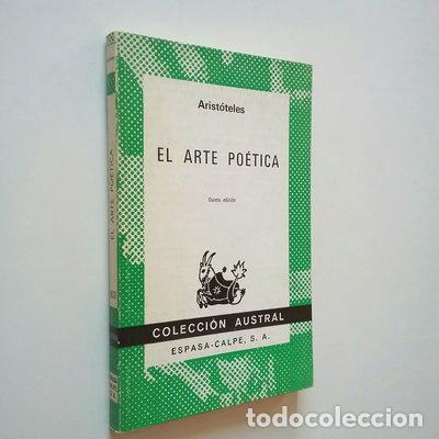 books: El arte po&eacute;tica- 9788423908035
