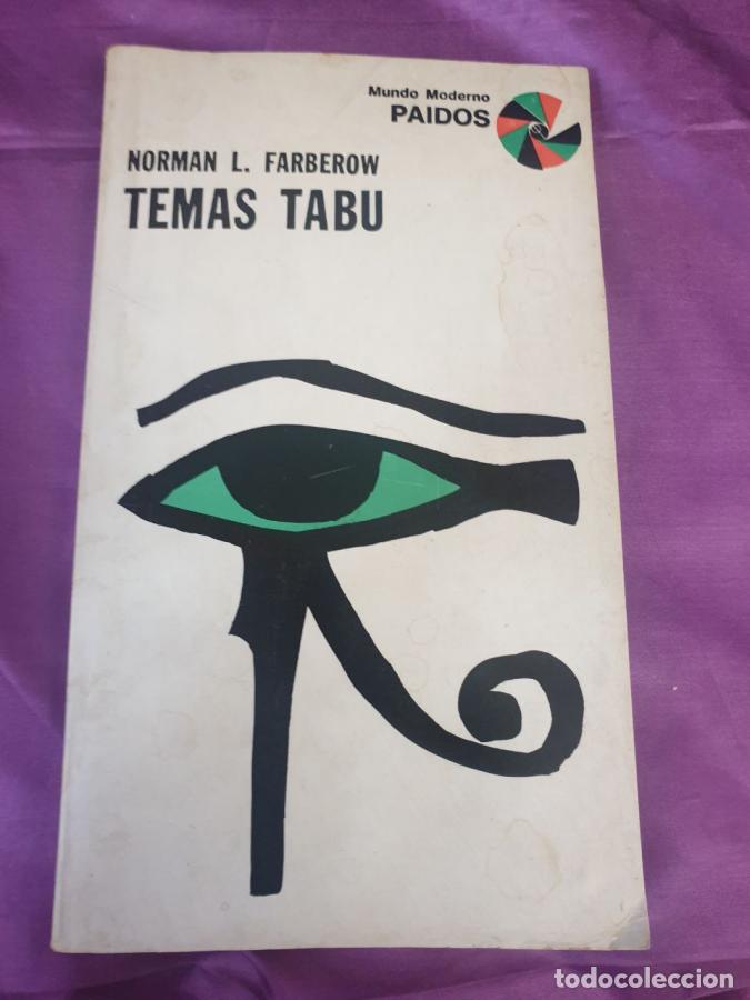 Libros: TEMAS TABU - NORMAN L. FARBEROW
