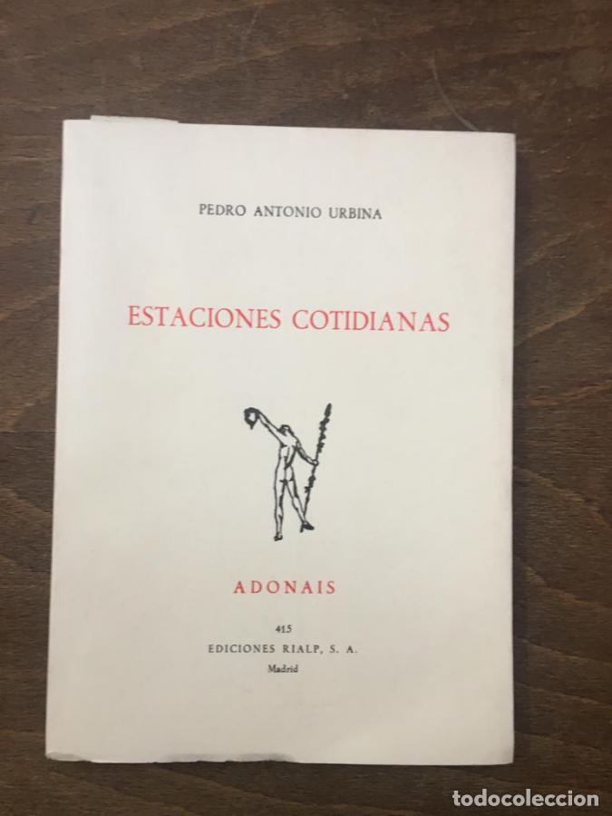 Libros: Estaciones cotidianas - Urbina, Pedro Antonio