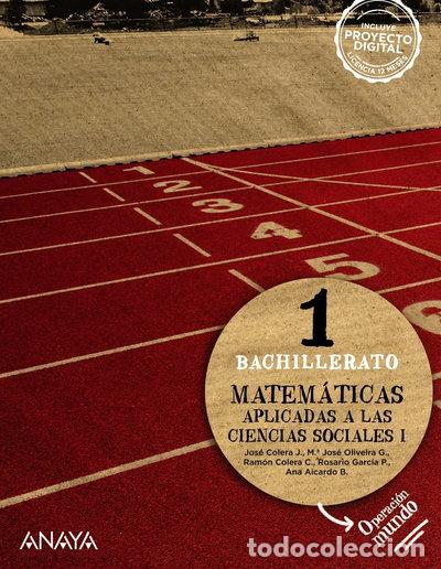 books: Matem&aacute;ticas aplicadas a las Ciencias Sociales I- 9788414311141