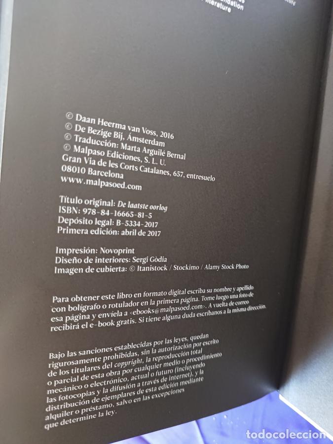 Libros: La &uacute;ltima guerra - Daan Heerma van Voss - Foto 2