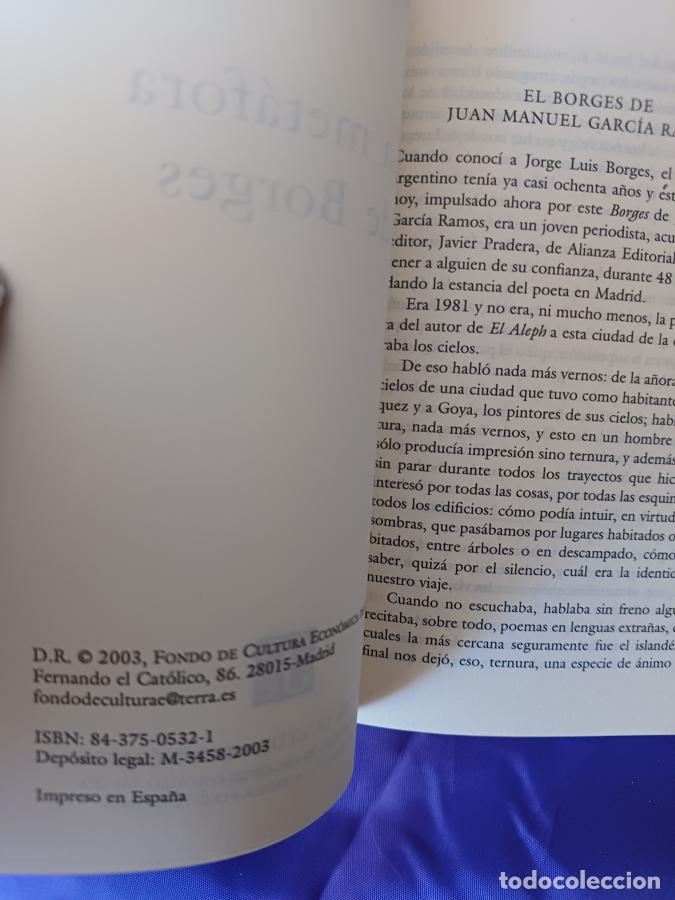 Libros: La met&aacute;fora de Borges - Garc&iacute;a Ramos, Juan Manuel - Foto 2
